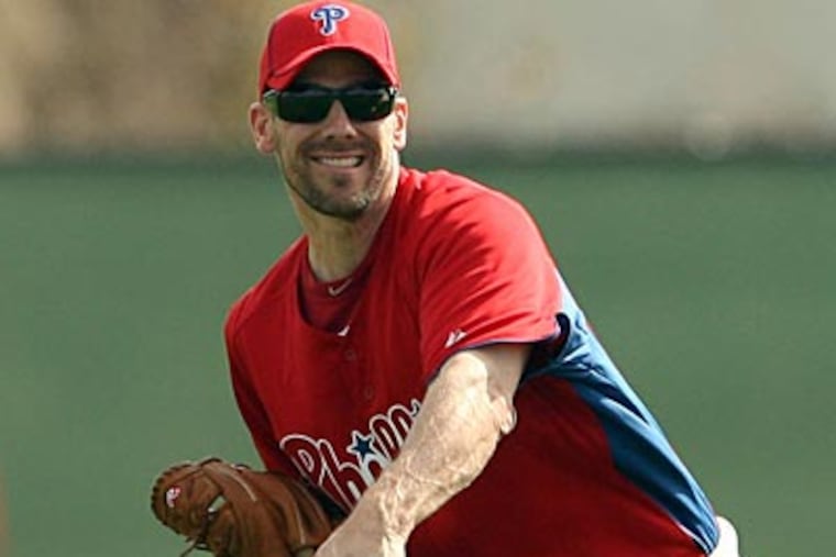 "We've still got plenty of time, and I feel fine,'' Cliff Lee said. "It's a non-issue." (Yong Kim/Staff Photographer)