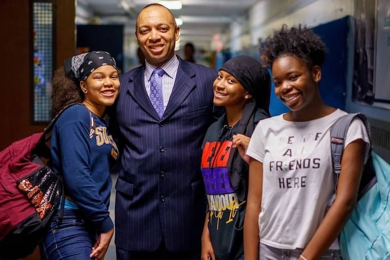 Richard M. Gordon IV, principal at Paul Robeson High School, is the Philadelphia Citizen's inaugural Integrity Icon, a contest that recognizes the city workers who work hardest and most ethically for Philadelphians.