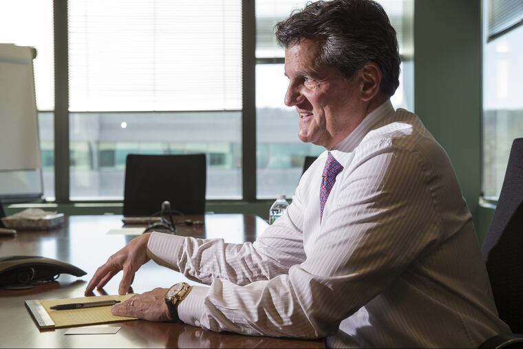 Christopher Daniel Pappas is President and CEO of Trinseo, which makes rubber-like parts for auto companies, plastics for Lego, and other materials. 03/23/2017 MICHAEL BRYANT / Staff Photographer