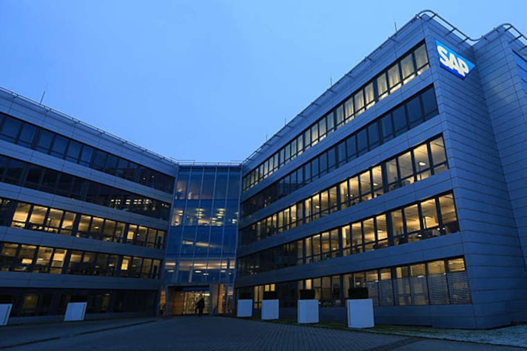 Tech firm's SAP headquarters in Walldorf, Germany