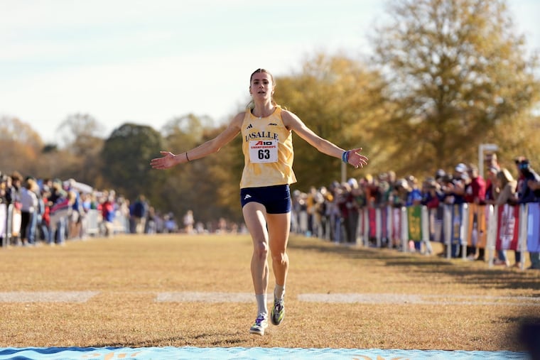 La Salle sophomore Gwenno Goode qualified for the NCAA cross-country championships.
