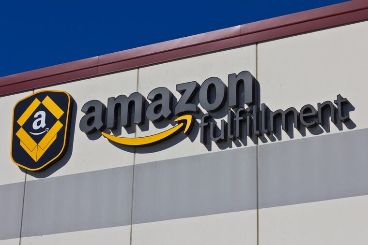 An Amazon fulfillment center in Indianapolis.