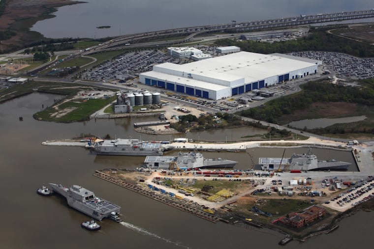 Austal USA shipyard, Mobile, Ala., in 2016. Hanwha Defense in August 2026, agreed to pay more than $1 billion for Austal's money-losing U.S. yards, pending review with U.S. agencies. Hanwha paid $100 million for a smaller Philadelphia shipyard in 2024.
