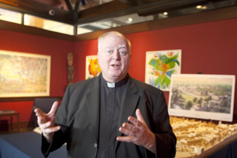 The Rev. John P. Stack, Villanova University's vice president for student life, concedes that some students "are still learning to be good neighbors." (Ed Hille / Staff Photographer)