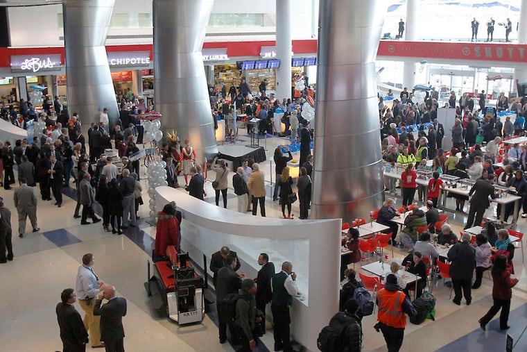 In four years , the airport's food-borne illness violations logged by the city Department of Public Health have fallen from an average of 4.6 violations for eat-in restaurants in 2010 to 3.8 in 2011, 2 in 2012 and 2013, and 1.56 last year. AKIRA SUWA / File Photograph