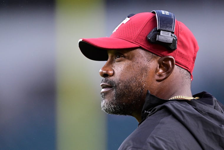 Temple football coach Stan Drayton was fired Sunday.