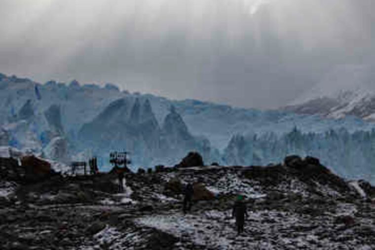Argentina's Perito Moreno glacier constantly grows even as it spawns icebergs the size of apartment buildings. "Not all glaciers respond equally to climate change," one expert said.