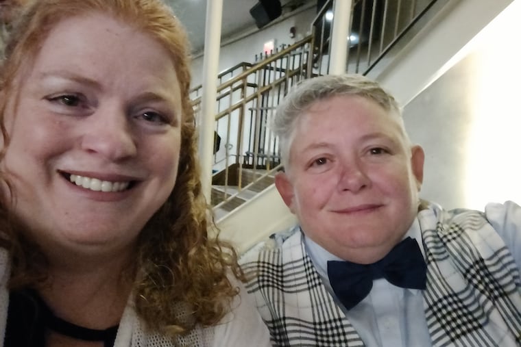 Lisa (left) and Sandy are looking forward to a road trip to Prince Edward Island and Nova Scotia.