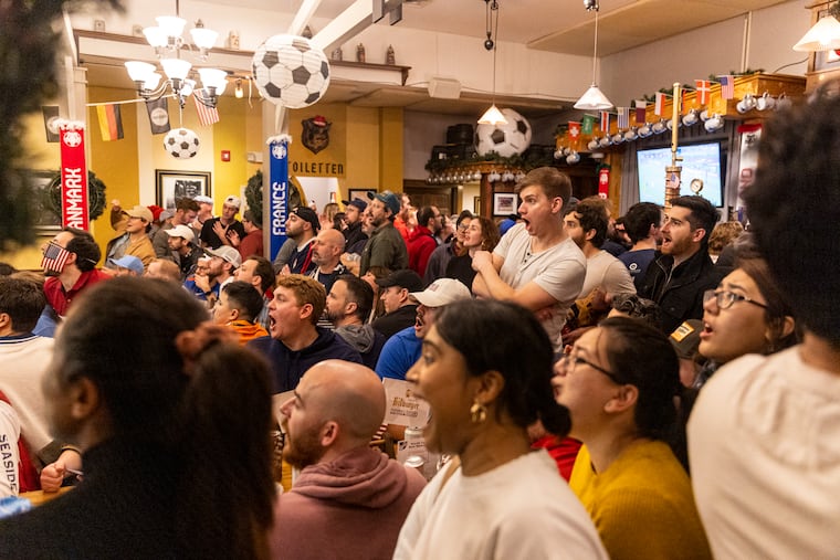 You'll certainly find a soccer crowd at Brauhaus Schmitz, which was packed during the last World Cup. 