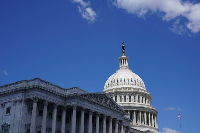 The dome of the U.S. Capitol Hill.