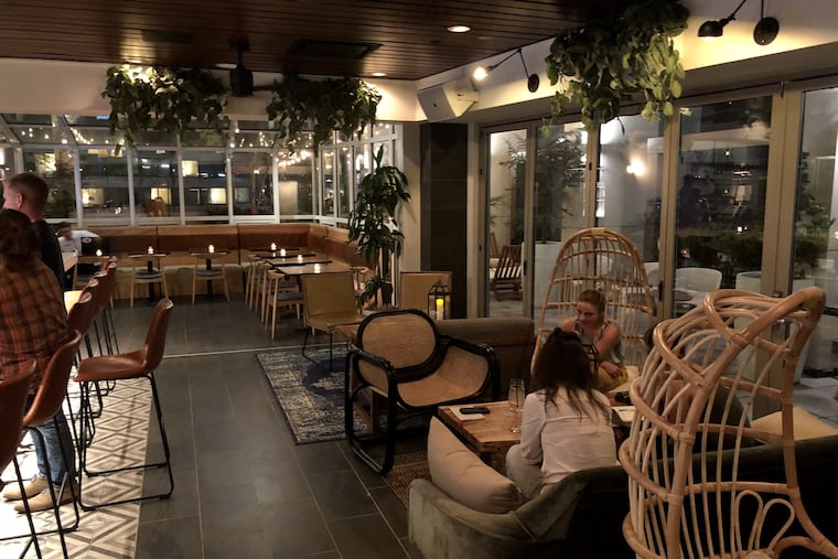 Attico is atop the Cambria Hotel, 219 S. Broad St.