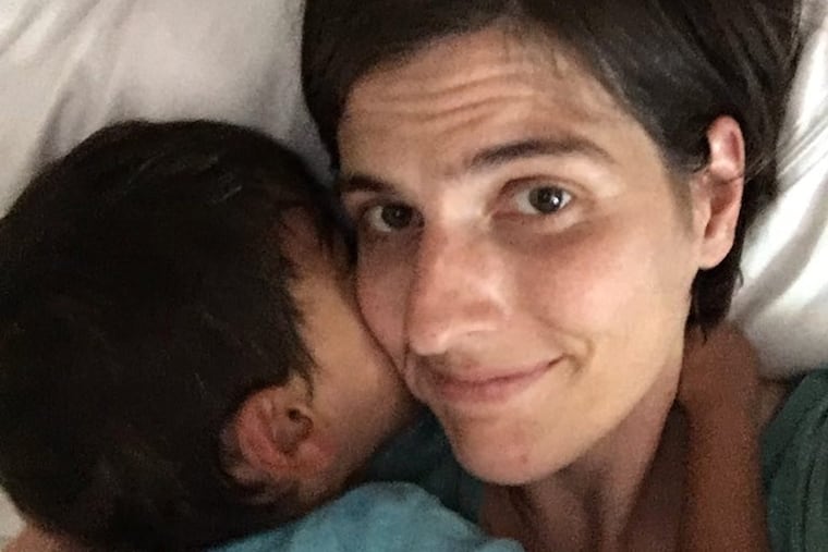 Alison Chandra holds son Ethan, who suffers from a rare birth defect known as heterotaxy.