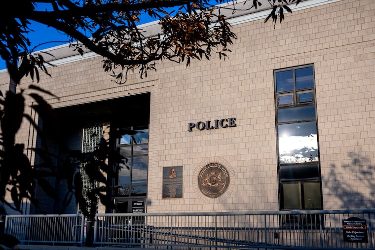 The Lower Merion Police Department in Ardmore. The department says its automated red-light cameras have captured hundreds of violations since July 13.