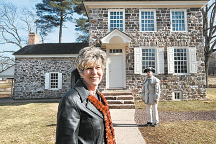 “Don’t forget the women” of the Valley Forge military camp, says Nancy Loane. “While our soldiers are suffering, so are our women.” (SHARON GEKOSKI-KIMMEL / Staff Photographer )
