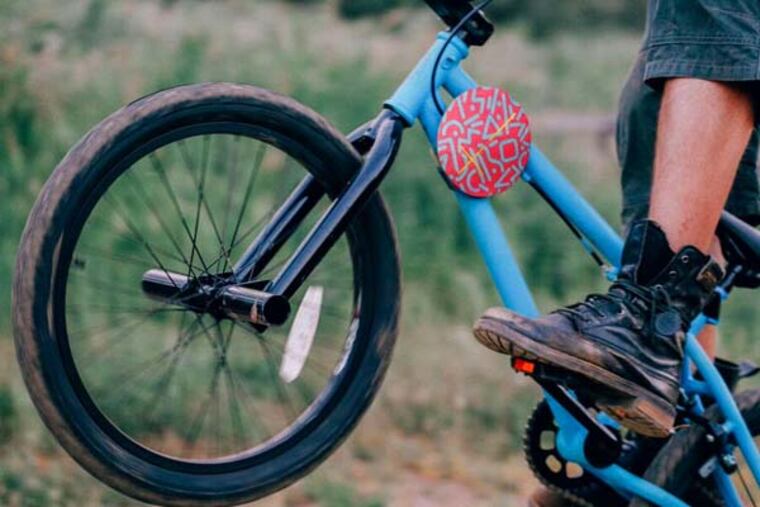 The Ultimate Ears' UE Roll ($99.99) is lightweight and comes in a rugged cloth wrap available in several colors and patterns. It's water resistant and has bungy-style cords that let you hang it where you need it.