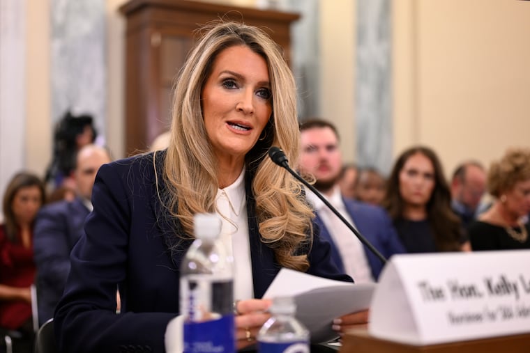 Kelly Loeffler, administrator of the Small Business Administration, appears before the Senate Small Business and Entrepreneurship Committee for her confirmation hearing at the U.S. Capitol.