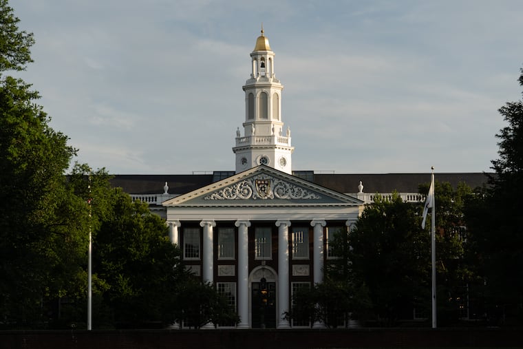 FILE — A view of Harvard Business School in Cambridge, Mass., July 2, 2025. A hacking group that claimed responsibility for attacking Canvas’s parent company said it had gained access to data from more than 275 million people across 9,000 schools.