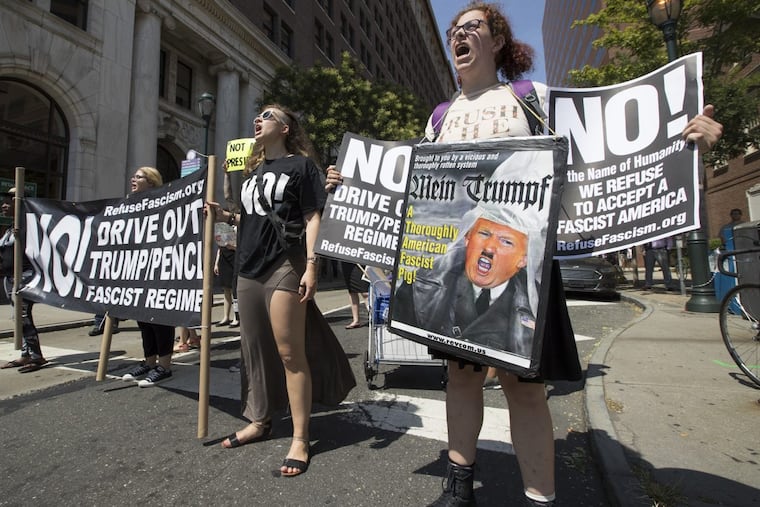 Attorney General Jeff Sessions was greeted by protesters when he came to the “sanctuary city” of Philadelphia in July.
