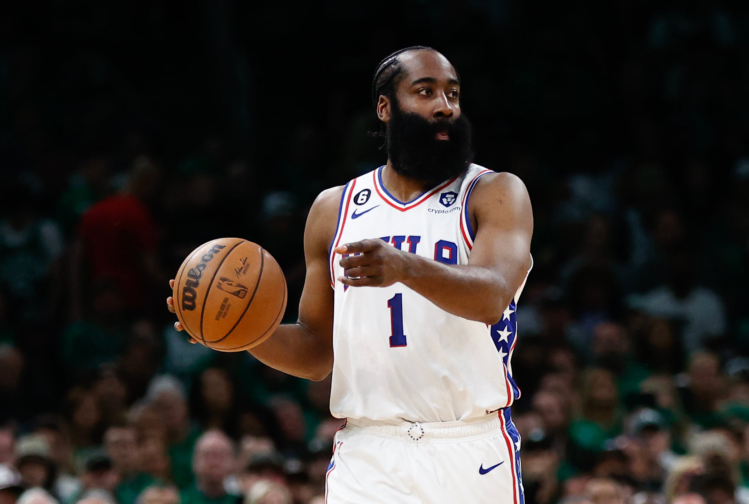 Former Sixer James Harden arrested in Houston on misdemeanor charge