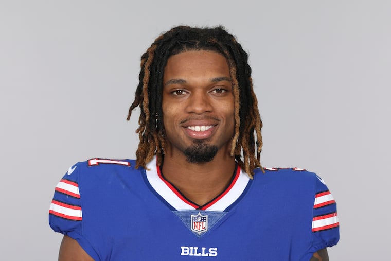 Damar Hamlin of the Buffalo Bills in 2021.