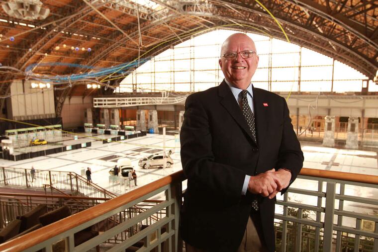 Jack Ferguson, chief executive of the Convention and Visitors Bureau, in the Great Hall.