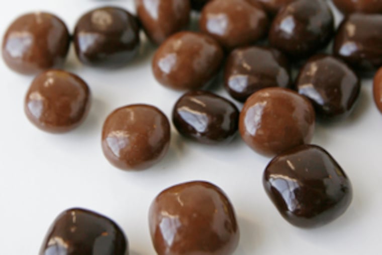 If you're looking to revive the chewy satisfaction of the Milk Duds you savored as a child, do it adult-style with Naked Chocolate Cafe's tasty Sea Salt Caramels covered with premium milk and dark chocolate. Handmade in small batches, the bite-size candies vary in size, shape and chewy texture (soft to firm) - just enough to keep you coming back for more.