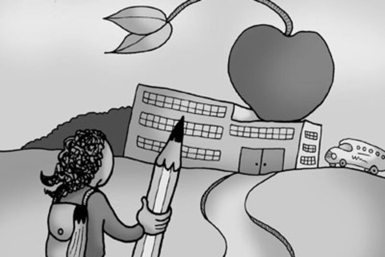 onefri23: Margaret Scott illustration, Cherry Hill schools extend school day