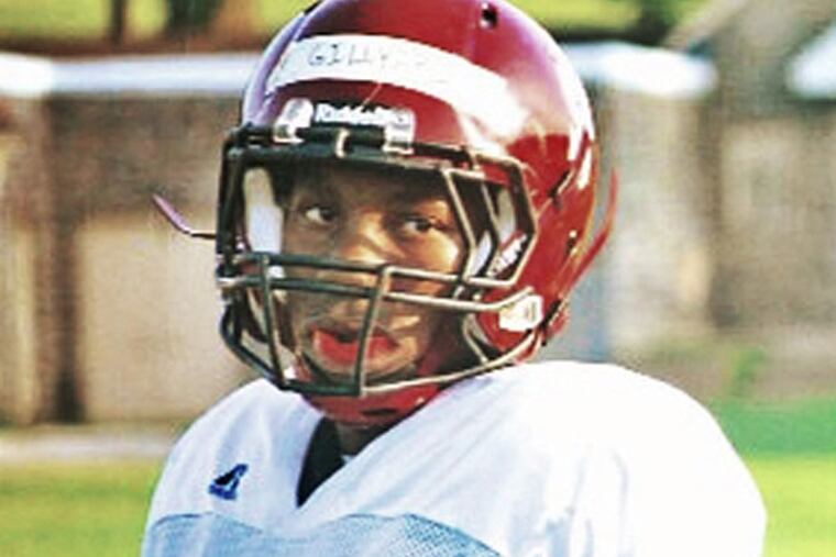 Ryan Gillyard, a freshman who lived in Upper Darby, collapsed and died April 18. He was a linebacker and running back.