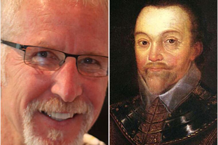 Ex-76ers president Pat Croce (left) and his crew discovered the 400-year-old wrecked ships of English explorer Sir Francis Drake (right).