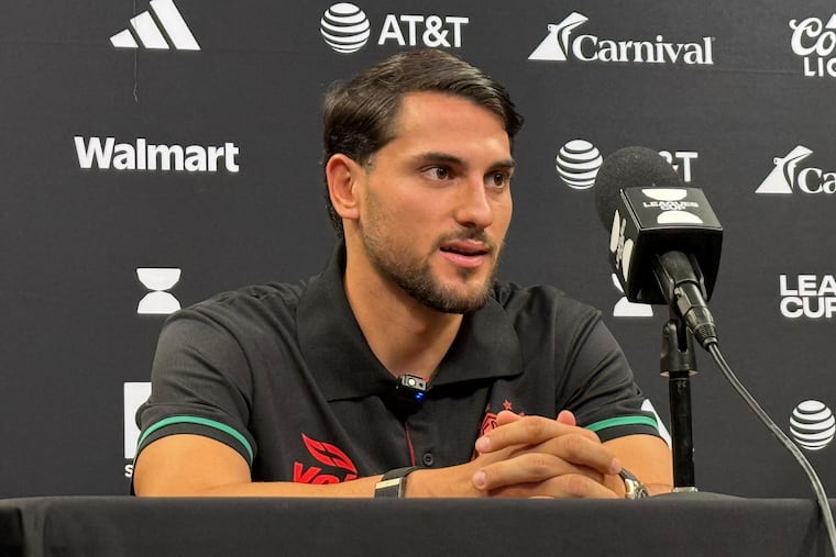 Former Union striker Julián Carranza is back in town to play against his old club with Mexico's Necaxa in the Leagues Cup.