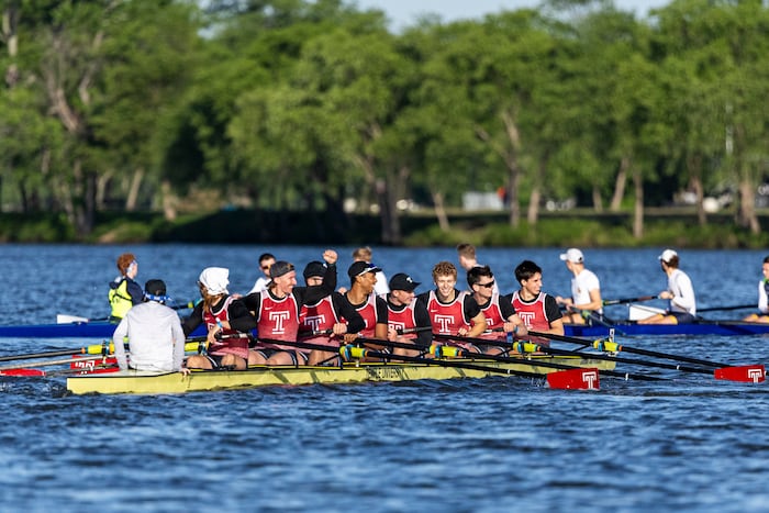 Varsity Rowing Man Temple men’s rowing earns varsity eight title at the Dad Vail Regatta ...