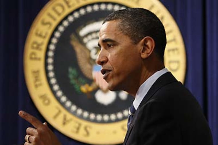 President Obama has said that his Supreme Court nominee will be "someone who understands that justice isn't about some abstract legal theory or footnote in a case book." (Charles Dharapak/AP)