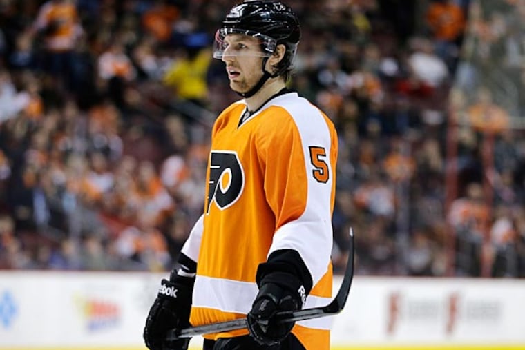 Flyers defenseman Braydon Coburn. (Matt Slocum/AP)