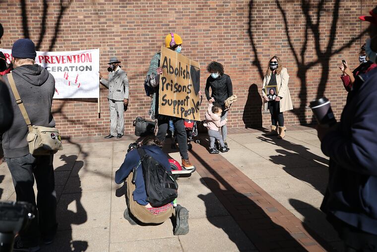 The Philadelphia Overdose Prevention Network held a rally outside federal court to support supervised injection sites on Nov. 16, 2020.