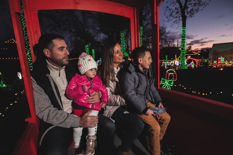 DiDonato's Family Fun Center in Hammonton, NJ, becomes one of our region's very first holiday displays with its Magical Holiday Express, open weekends in November and nightly in December.