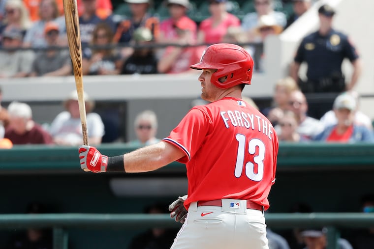 Phillies prospect Logan Forsythe could benefit from expanded MLB rosters when the season begins.