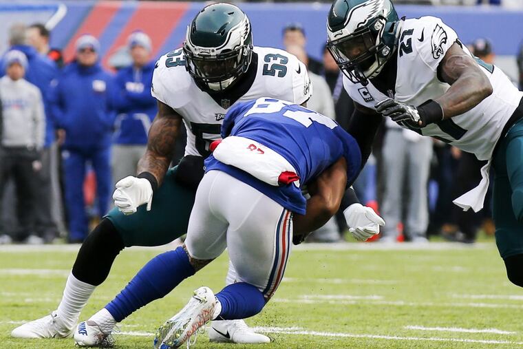 The Philadelphia Eagles have primarily built their 12-2 record this season on fast starts that have forced teams to play catch-up and alter their offensive game plans.