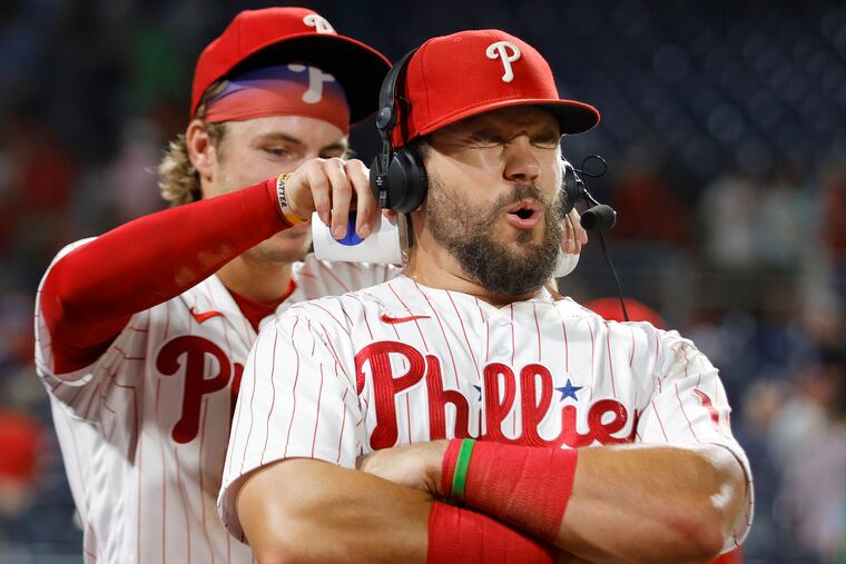 Bryson Stott Of The Philadelphia Phillies In Action Against The Miami... News Photo - Getty Images - Foto 6