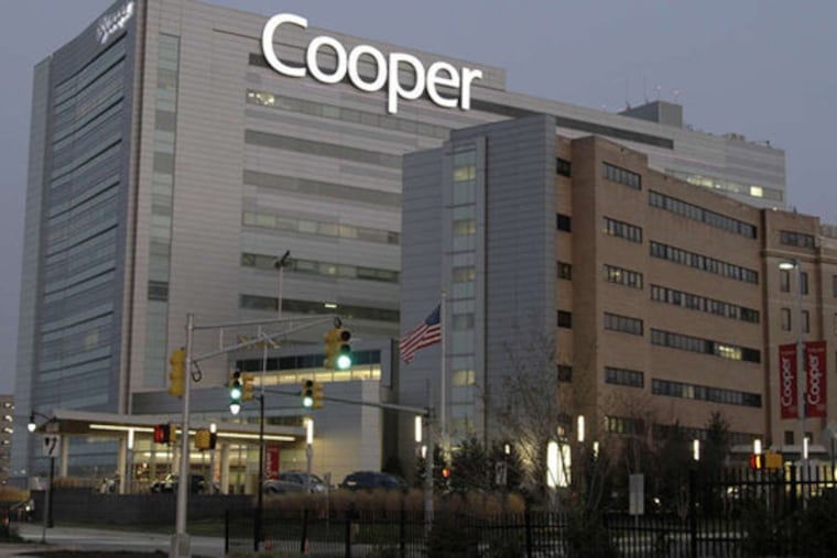 Cooper University Hospital in Camden, NJ. Cooper won approval for a $40 million state tax break in 2014. ( Elizabeth Robertson / Staff Photographer )