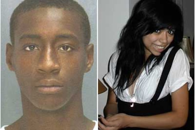Donte Johnson, 18, left, was charged with the sexual assault and killing of Sabina O'Donnell, right.