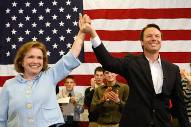 It's no wonder people jumped onto this particular study. People want answers to the mysteries of human behavior, particularly when you read about the entanglements of folks such as Sen. John Edwards, seen with his wife, Elizabeth. (Win McNamee/Getty Images)