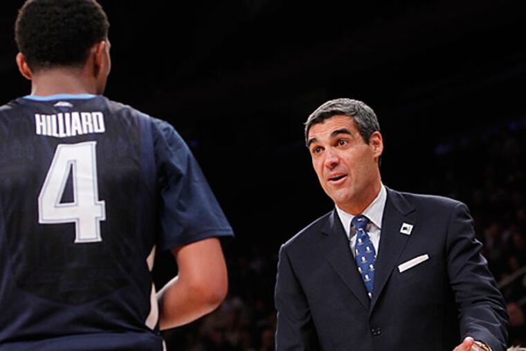 Villanova head coach Jay Wright (AP Photo/Jason DeCrow)