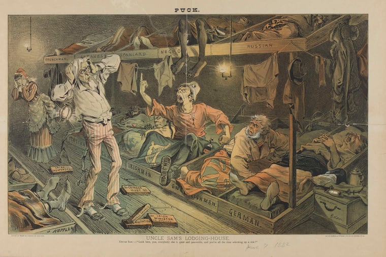 The Immigration Act was an expansion of regulations already on the books, albeit with steeper fines and a broadened list of "undesirables."