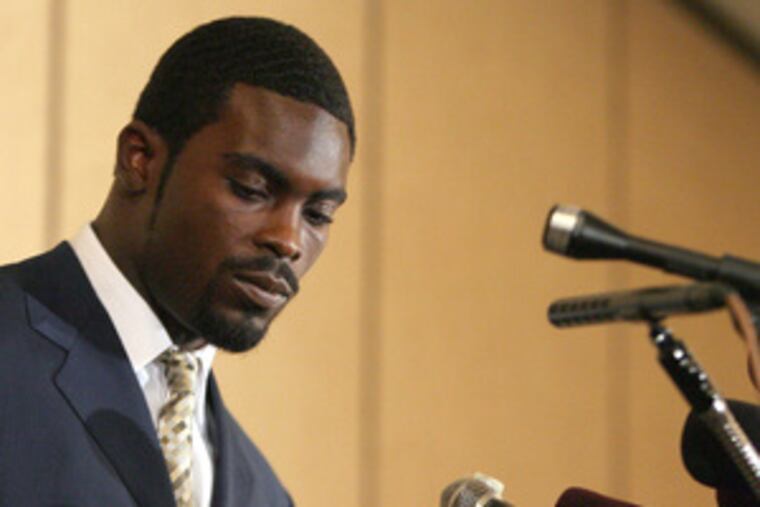 Michael Vick was contrite about his role in a dogfighting ring."I will redeem myself. I have to," said Vick, who has already lost millions in salary and endorsements, and stands to lose more. His sentencing is scheduled for Dec. 10.