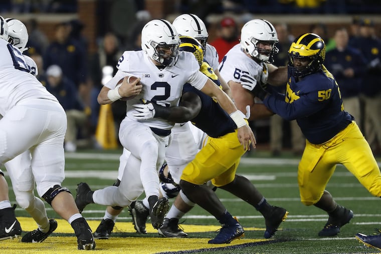 Tommy Stevens and the rest of the Nittany Lions' offense struggled on Saturday.