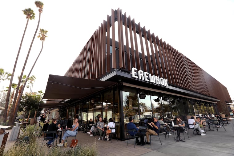 An Erewhon location in Los Angeles' Studio City neighborhood. The upscale grocery store recently posted on Instagram that it was "coming soon" to Philly, before redacting the post.