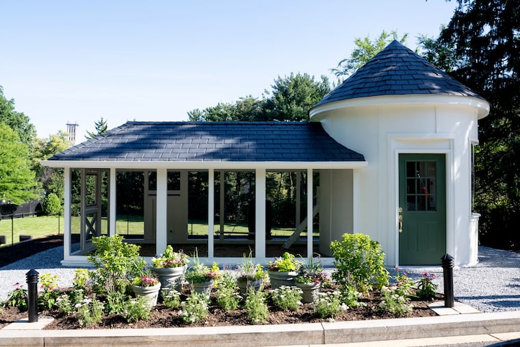 JD and Usha Vance keep their dozen hens in this custom-built Queen Anne style coop at the vice presidential residence in Washington.