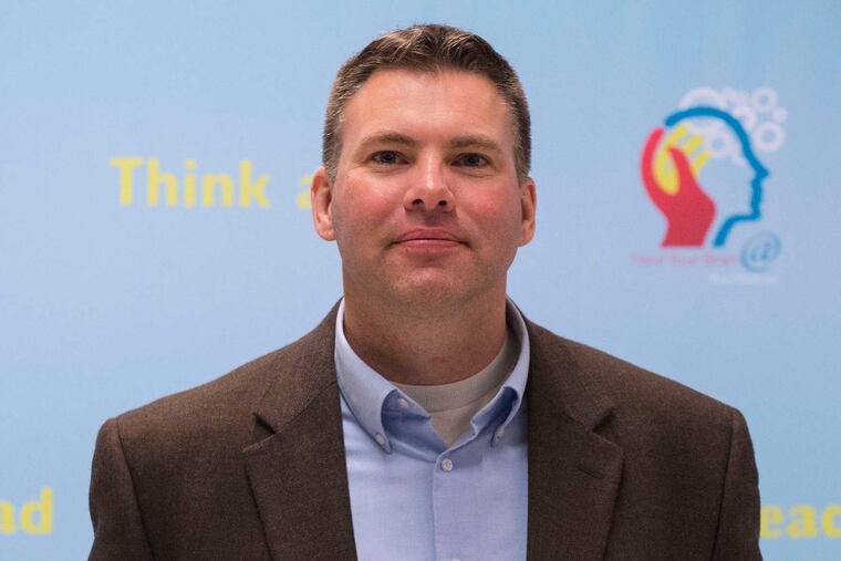 Ben Richards, injured in Iraq, was the keynote speakerat the Mind Your Brain conference.