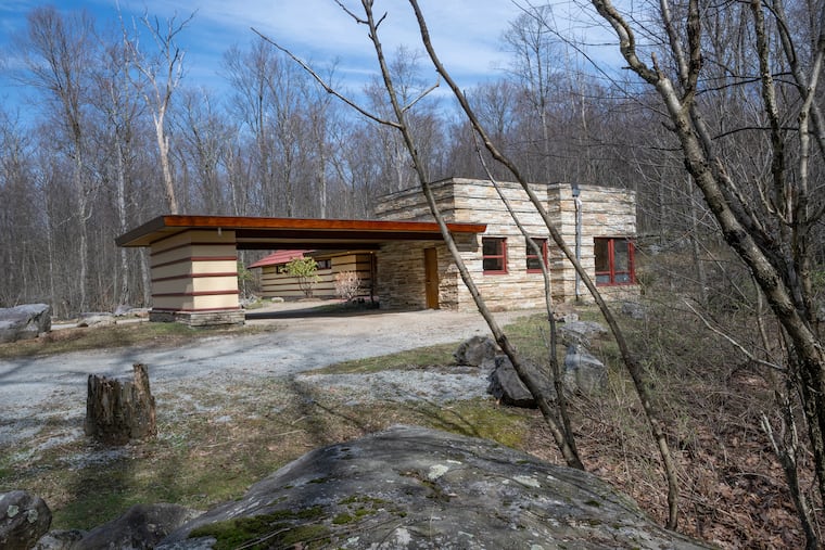 Frank Lloyd Wright's Duncan house is one of four by Wright or an apprentice located at Polymath Park in Acme, Pa. Overnight stays at all four homes are permitted.