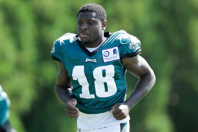 Carson Wentz sees a lot of possibilities with rookie wideout Jalen Reagor.